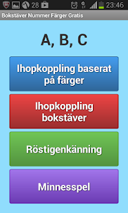 Bokstäver Nummer Färger Gratis Screenshots 1