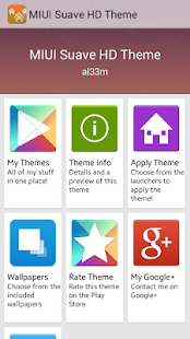 MIUI Suave Apex Nova GO Theme - screenshot thumbnail