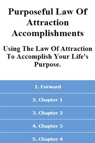 Purposeful Law Of Attraction