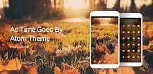 As time goes by Atom Theme APK
