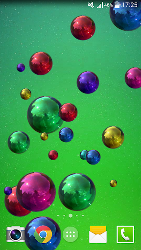 【免費個人化App】Space Bubbles Live Wallpaper-APP點子