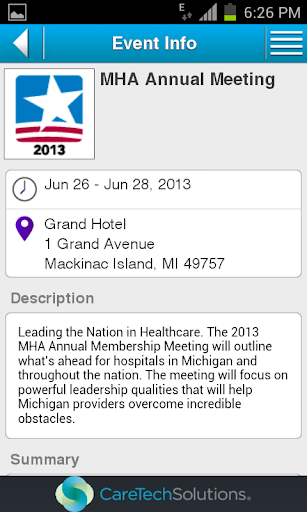 免費下載健康APP|MHA 2013 Annual Member Meeting app開箱文|APP開箱王