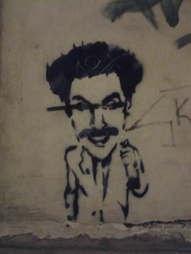 Borat Mural