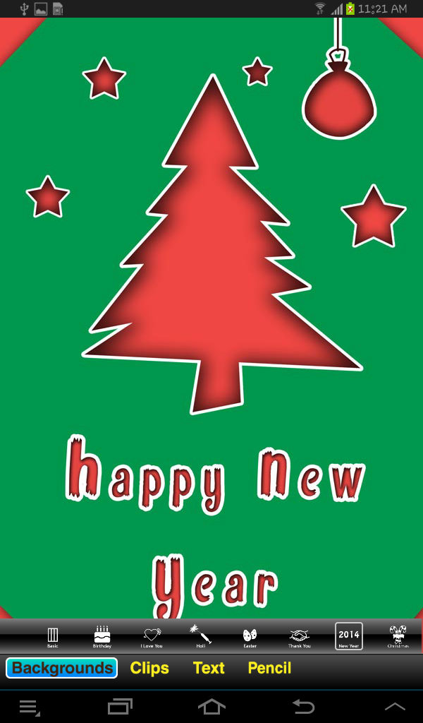 Greeting Card Maker Pro Screen 2