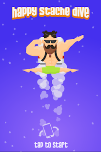 Happy Stache Dive