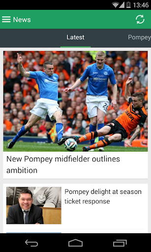 Portsmouth News Football App