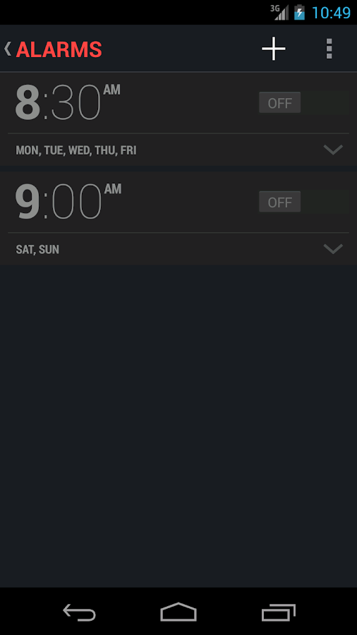 Alarms shortcut Android Apps on Google Play