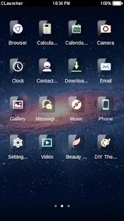 Endless Space C Launcher Theme Screenshots 1