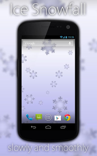 【免費個人化App】Ice Snowfall Live Wallpaper-APP點子