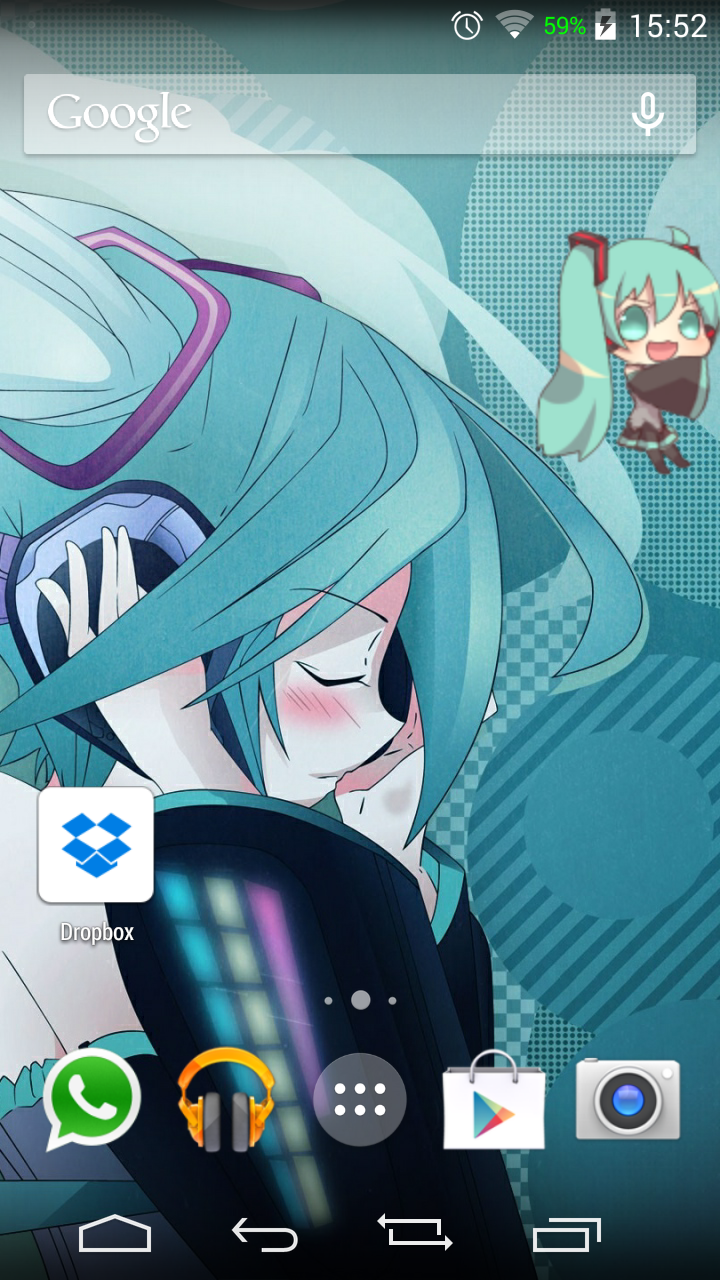 Shimeji – Mikudoll live Screen 3