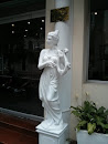 Lady with the Harp Statue 