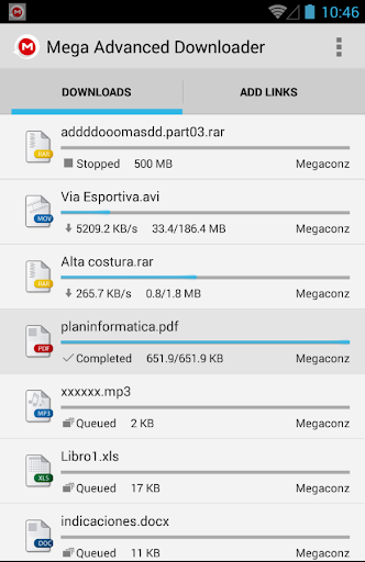 Advanced Downloader for Mega