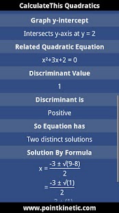CalculateThis Quadratics Screenshots 1