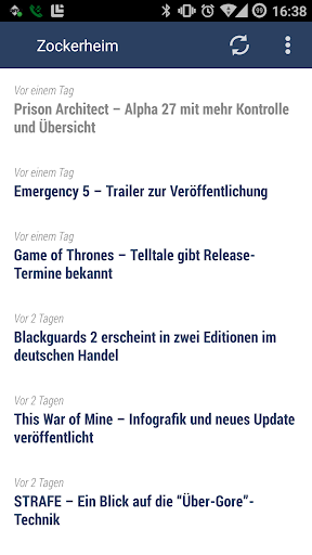 【免費新聞App】Zockerheim Game News-APP點子