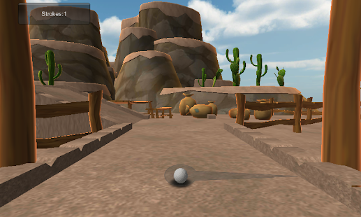 Mini golf games Cartoon Desert Screenshots 6