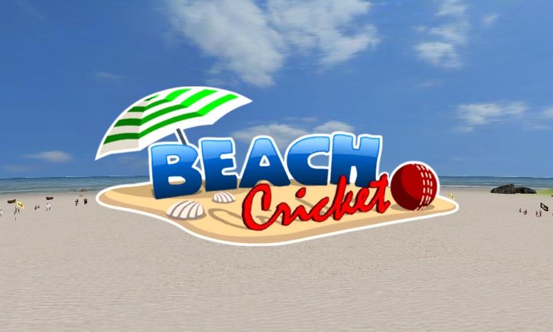 Android application Beach Cricket Pro screenshort