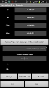 Traverse Coordinate Calculator