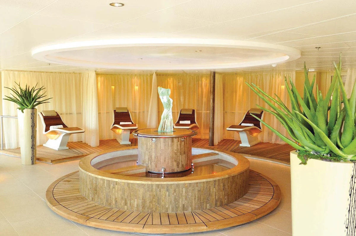 Spa_at_Seabourn_Kneipp_Walk - Try the Kneipp Walk in the Spa at Seabourn, a soothing water therapy system with alternating baths of cold and warm water that provides  healing remedies designed to enhance circulation.