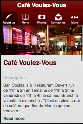 免費下載生活APP|Café Voulez-Vous app開箱文|APP開箱王