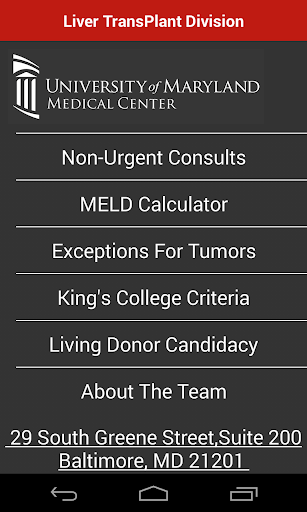 UMMC Liver Transplant