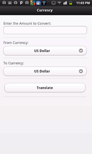 Simple Currency Converter