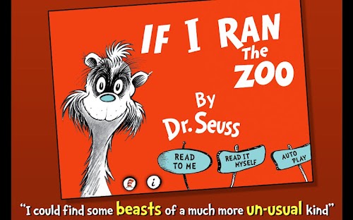 Android application If I Ran the Zoo - Dr. Seuss screenshort