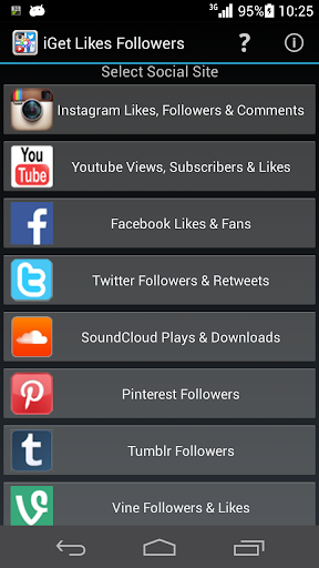 Get Social Likes Followers Now