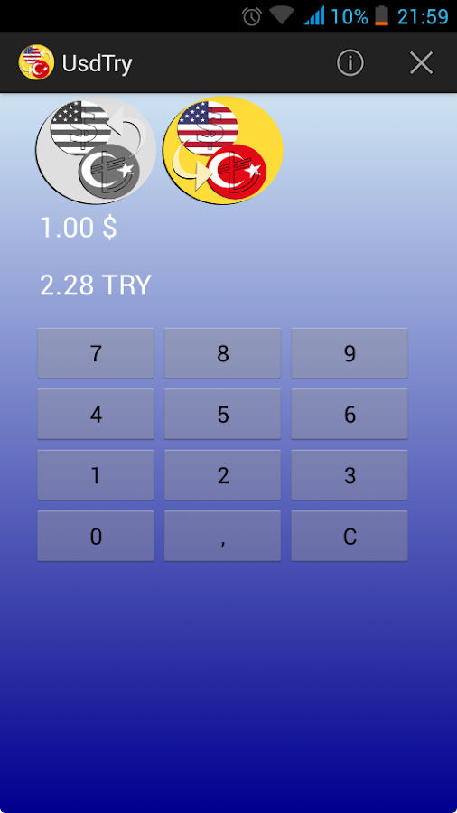 Dollar Turkish Lira Converter Android Apps on Google Play