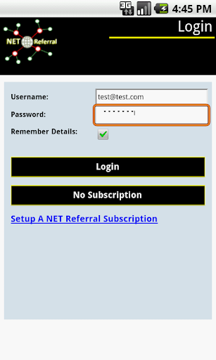 NET Referral