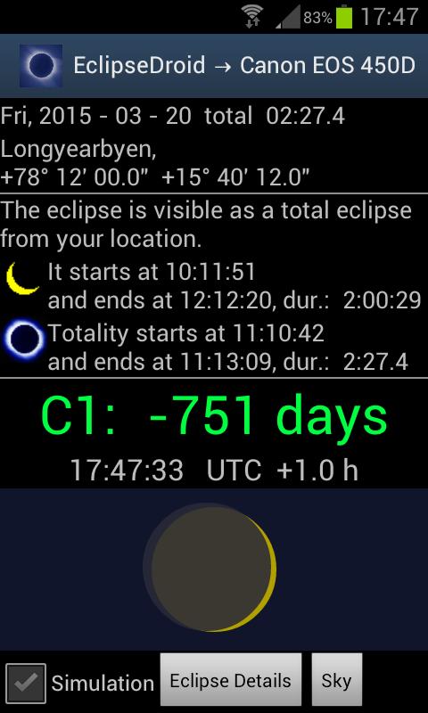 Android application EclipseDroid USB screenshort