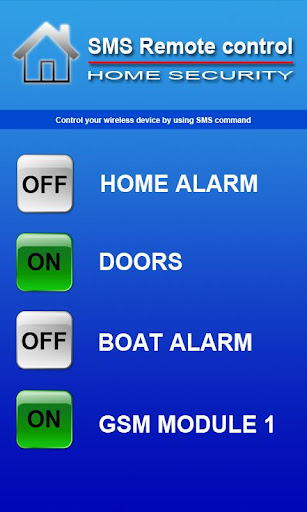 SMS Remote control - 3.channel