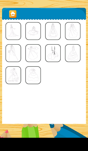 【免費教育App】Brides Coloring Games-APP點子