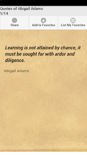 Lastest Quotes of Abigail Adams APK