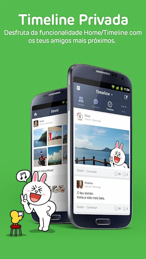LINE: Call e Conversa de graça - screenshot