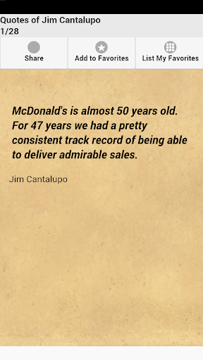 Quotes of Jim Cantalupo