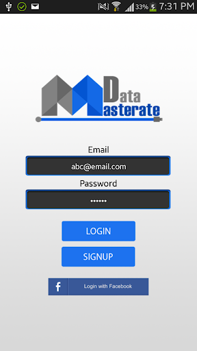 Masterate Data