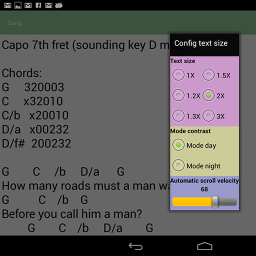 MySongBook PRO Screen 3