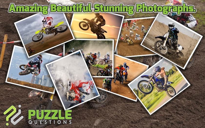 Motocross Puzzle Games Screen 2
