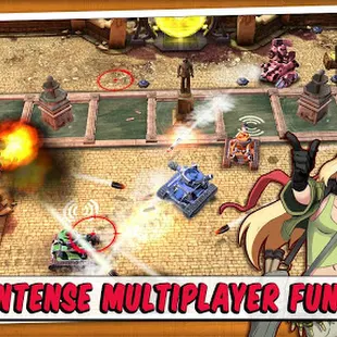 Tank Battles Apk + Data v1.1.3 +Mod Unlimited Cash and Coins
