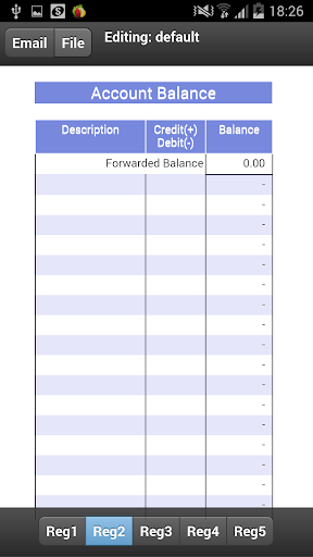 【免費財經App】Simple Account Balance-APP點子