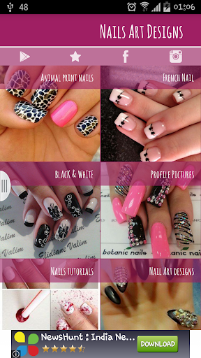 Nail art designs