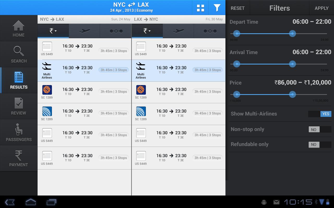 Flights Hotels Android Apps on Google Play