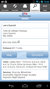 First Federal Bank Mobile App Screenshots 4