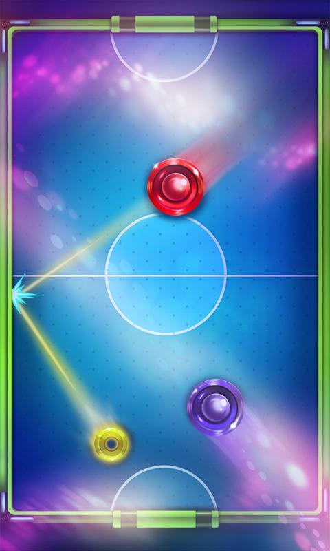Glow Air Hockey Screen 2