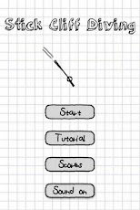 Stickman Cliff Diving