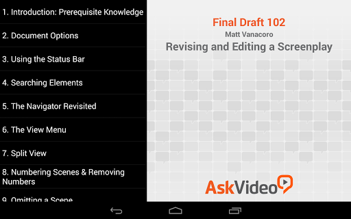 【免費娛樂App】Revise & Edit in Final Draft-APP點子