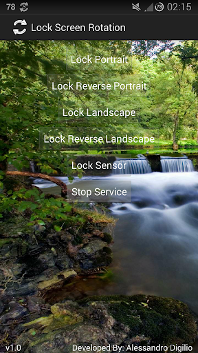 Lock Screen Rotation