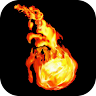 Fire Ball Toss Game icon