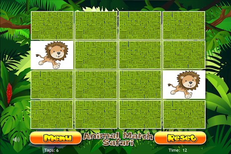 Animal Card Match Safari Screenshots 12
