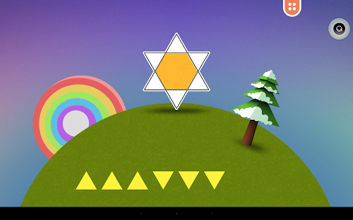 Android application Square Shape: First Kid Puzzle screenshort